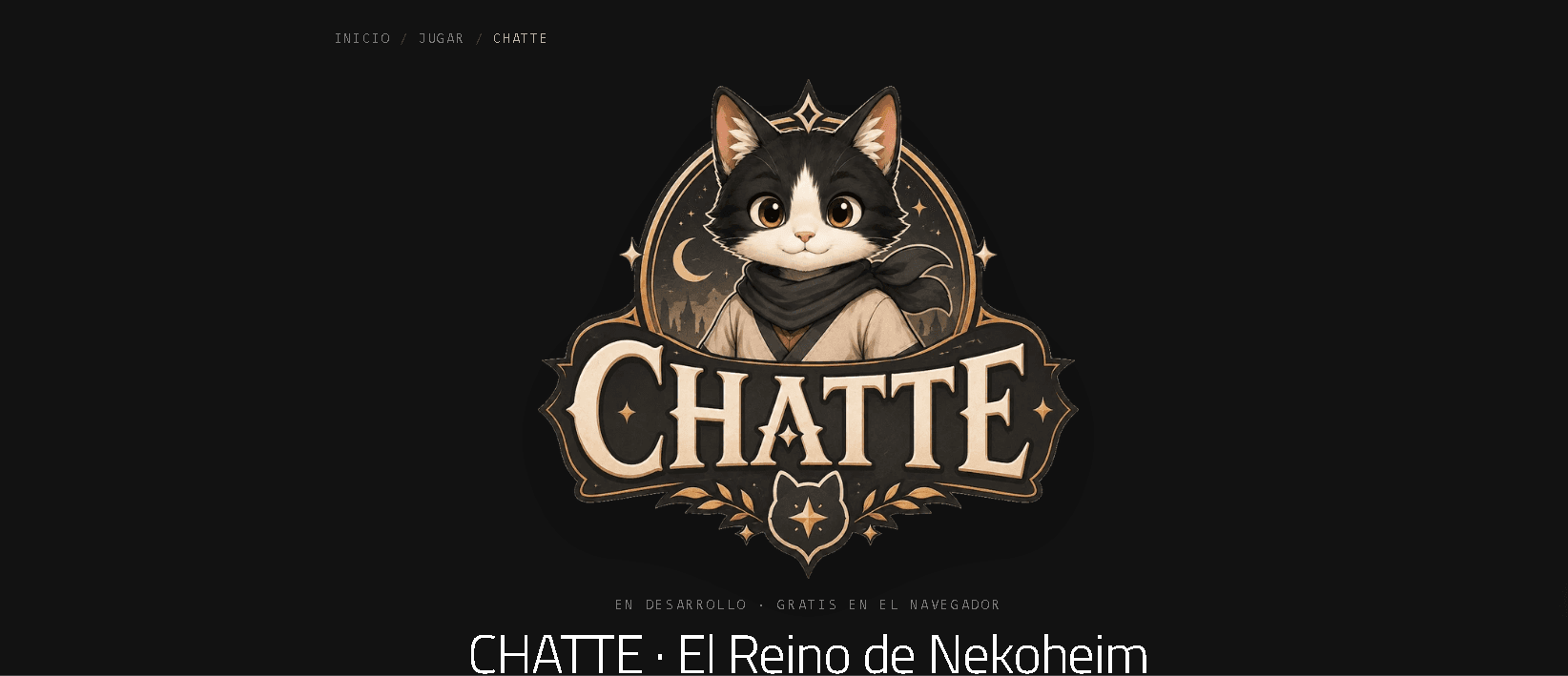CHATTE - O Reino de Nekoheim