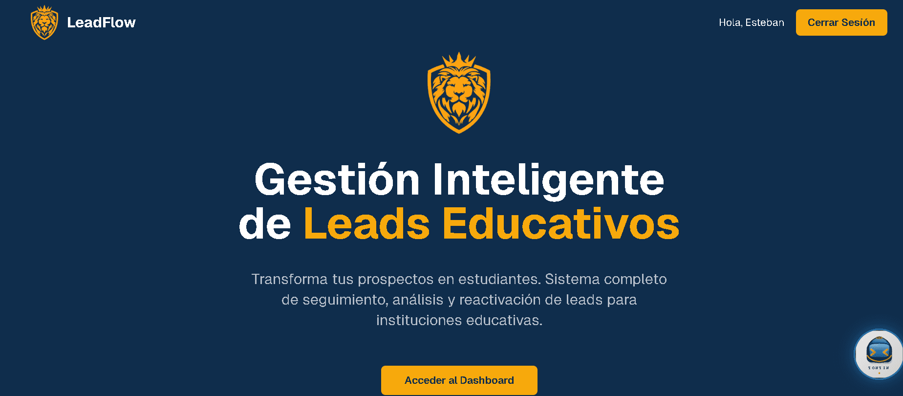 Lyons CRM - Complete Management System