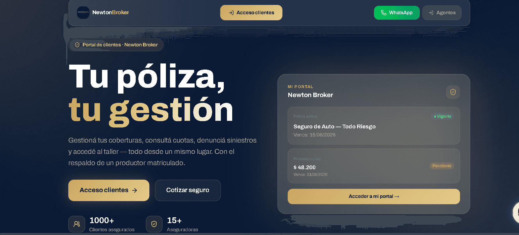 Newton Broker - Plataforma de Intermediação