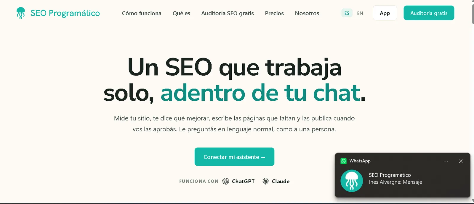 SEO Programático - AI growth advisor