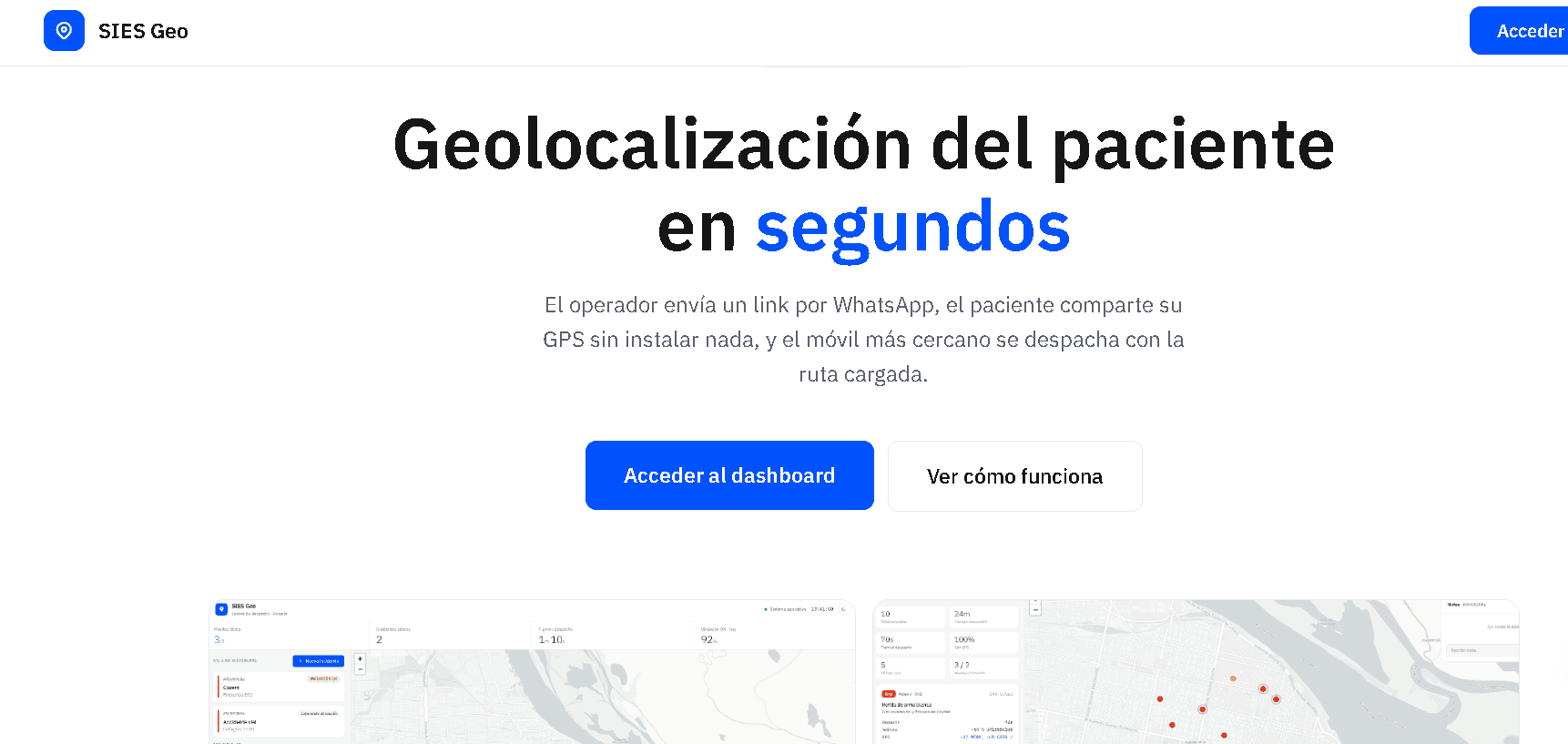 SIES Geo - Emergency Dispatch (CAD)